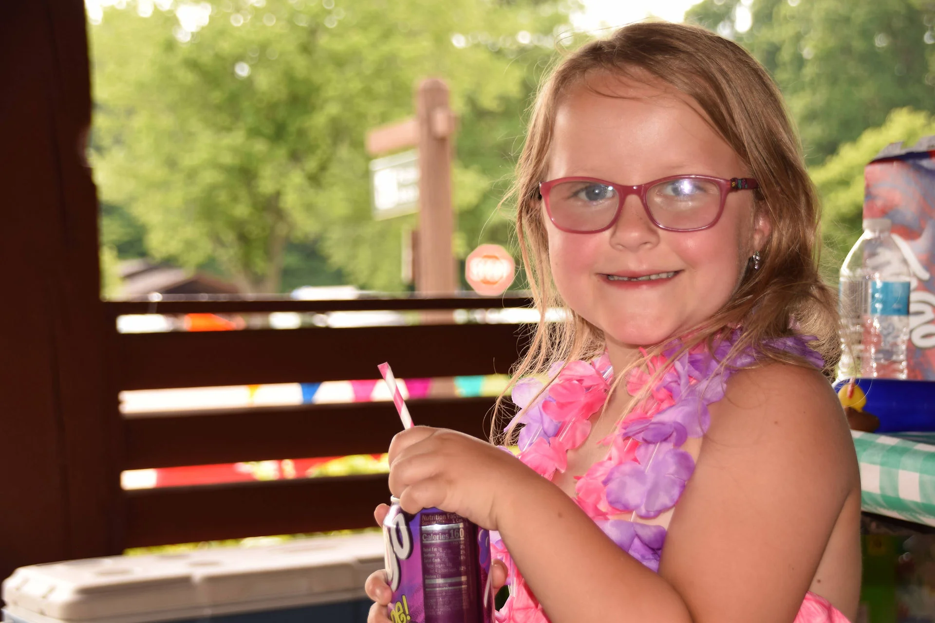 Photos of food, happenings, staff and family during the company picnic event