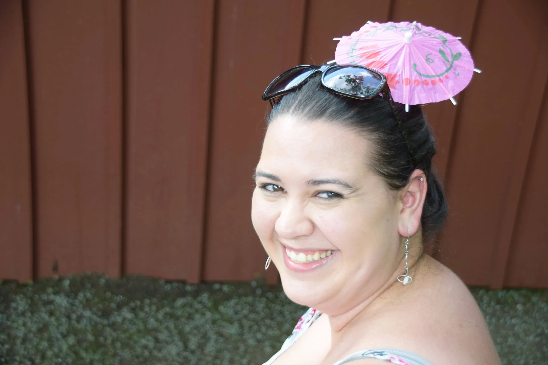 Photos of food, happenings, staff and family during the company picnic event